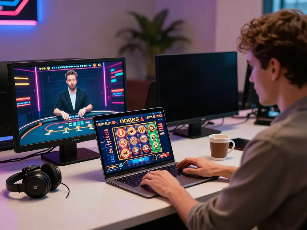 Engaging online gaming scene showcasing 1da88.it.com user experience in a modern casino.