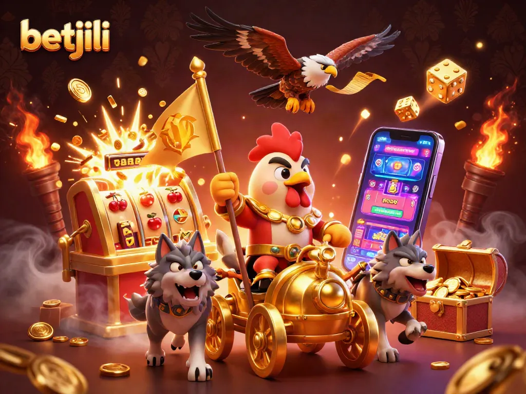 Engage with thrilling slot actions at Betjili, featuring dynamic casino elements and rich characters.