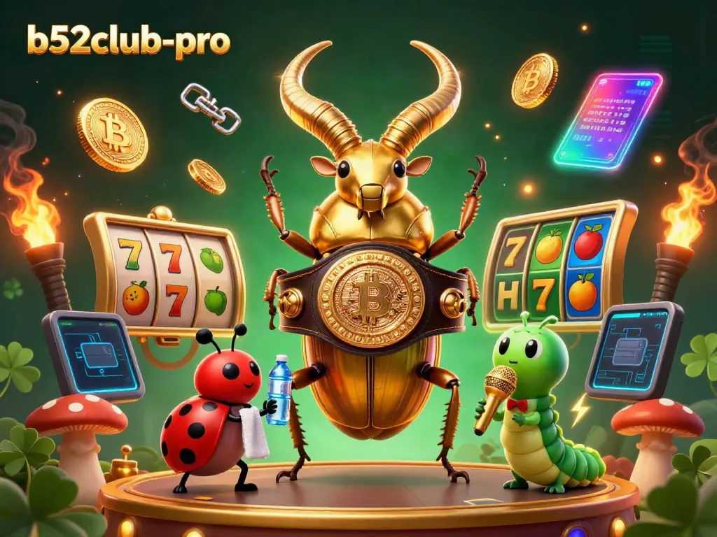 Experience b52club-pro's vibrant casino gameplay with lively characters and dynamic elements.