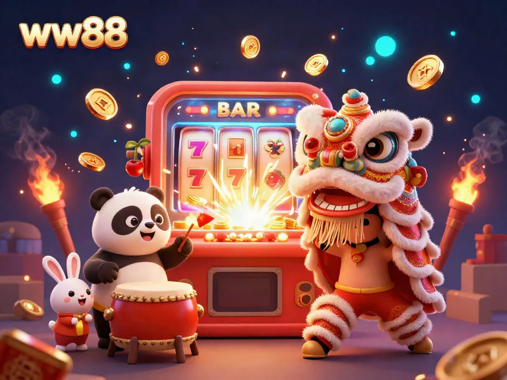 Experience the excitement of winning with ww88 through vibrant gaming characters and dynamic casino elements.
