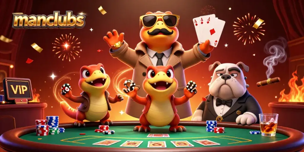 Engaging casino scene featuring manclubs raptors attempting to enter a VIP lounge with vibrant decorations.