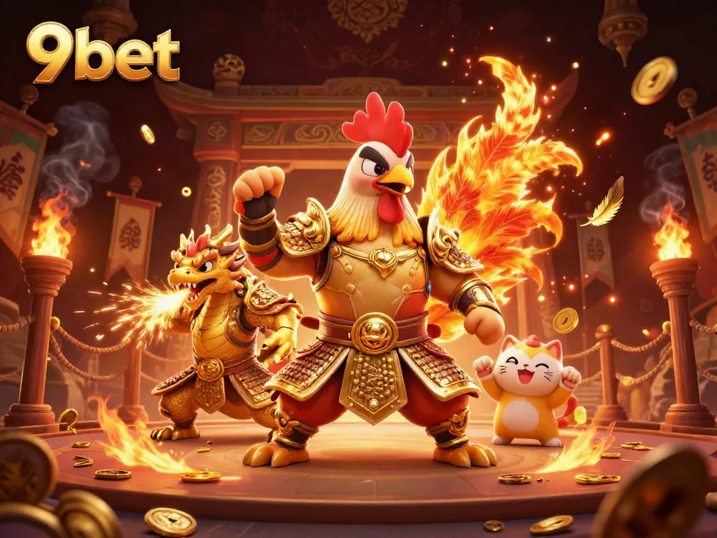 Experience thrilling moments with 9bet's dynamic live casino action in this vibrant illustration.
